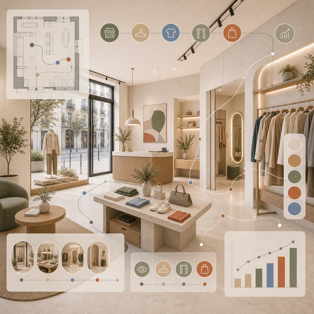 Diseño de tiendas de moda en Madrid