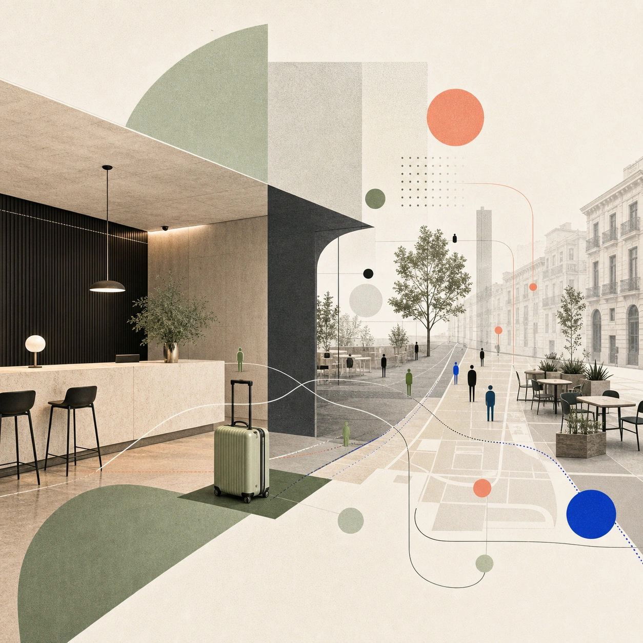 El espacio que no cierra al local cuando cierra el hotel: cómo diseñar zonas de uso mixto