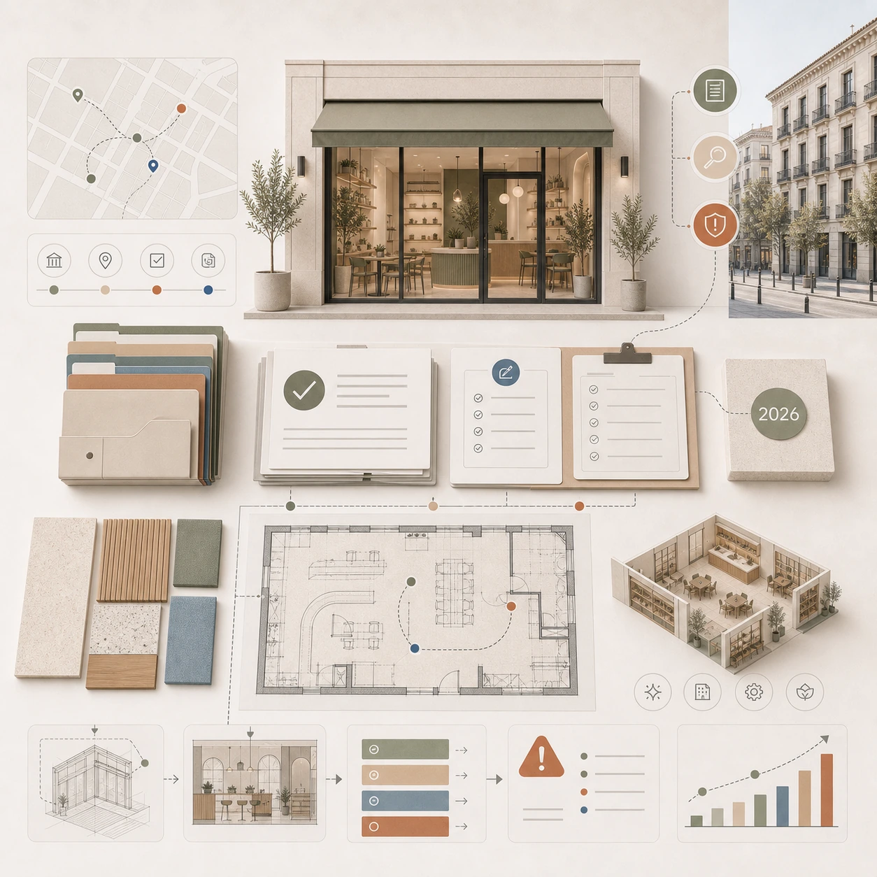Due diligence técnica previa a la compra de locales comerciales