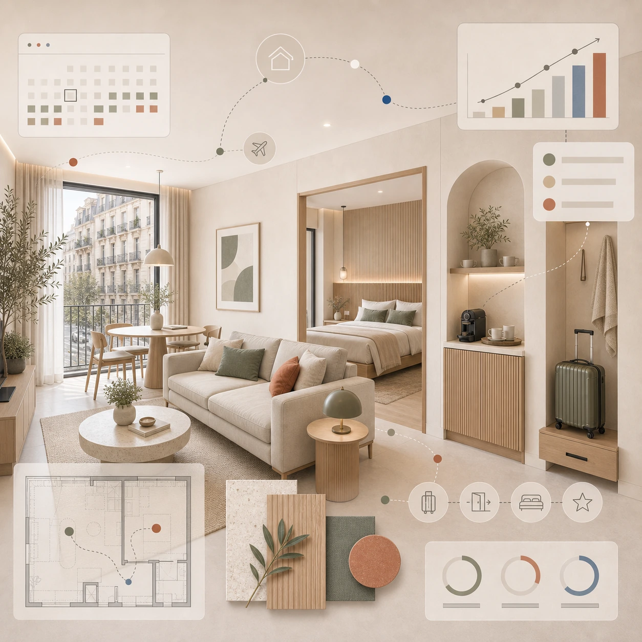 Reforma para Airbnb y alquiler premium en Madrid: cómo diseñar para el retorno