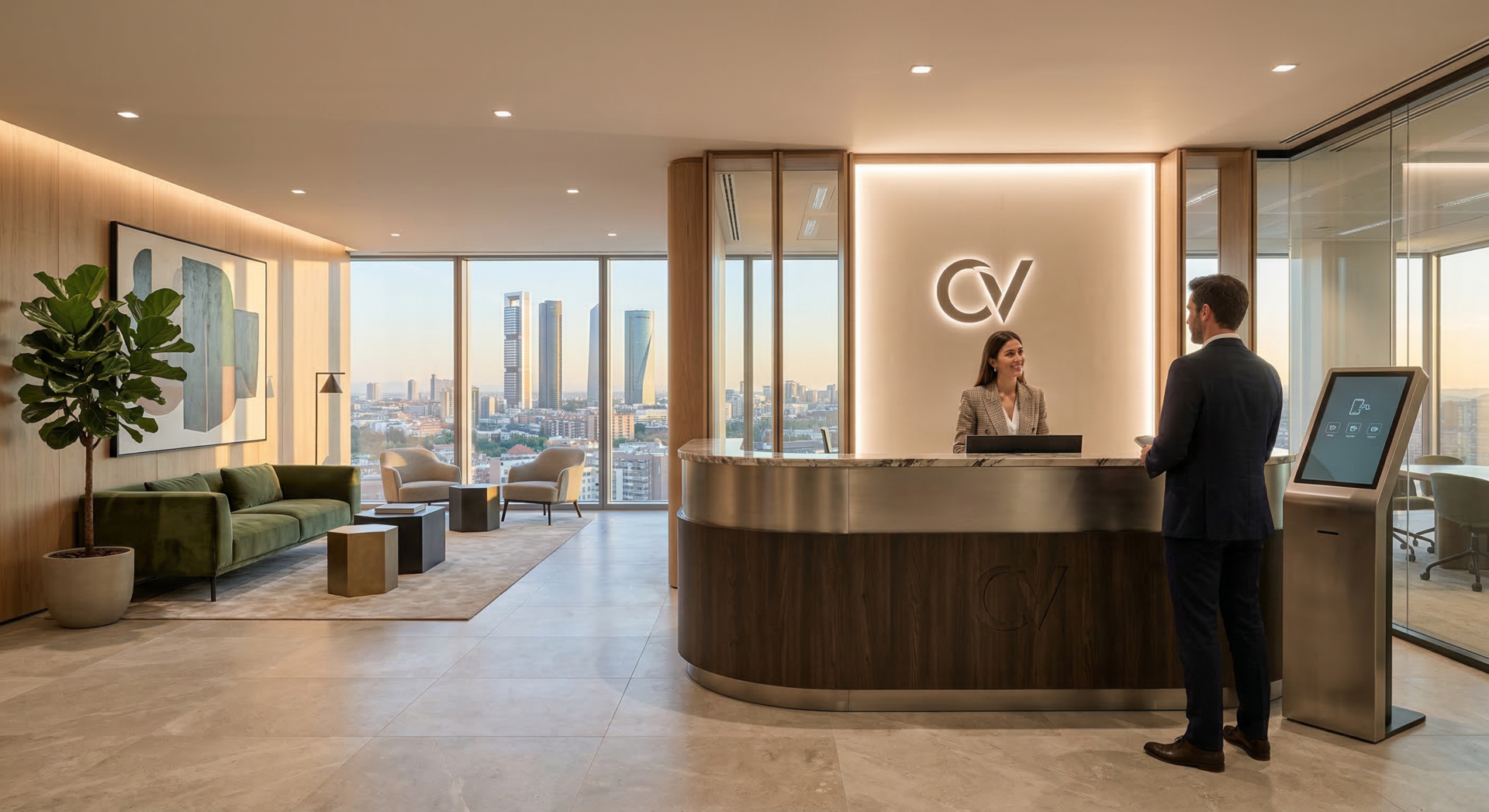 Diseño de Recepciones Corporativas que Convierte Visitas en Clientes (Madrid 2026)