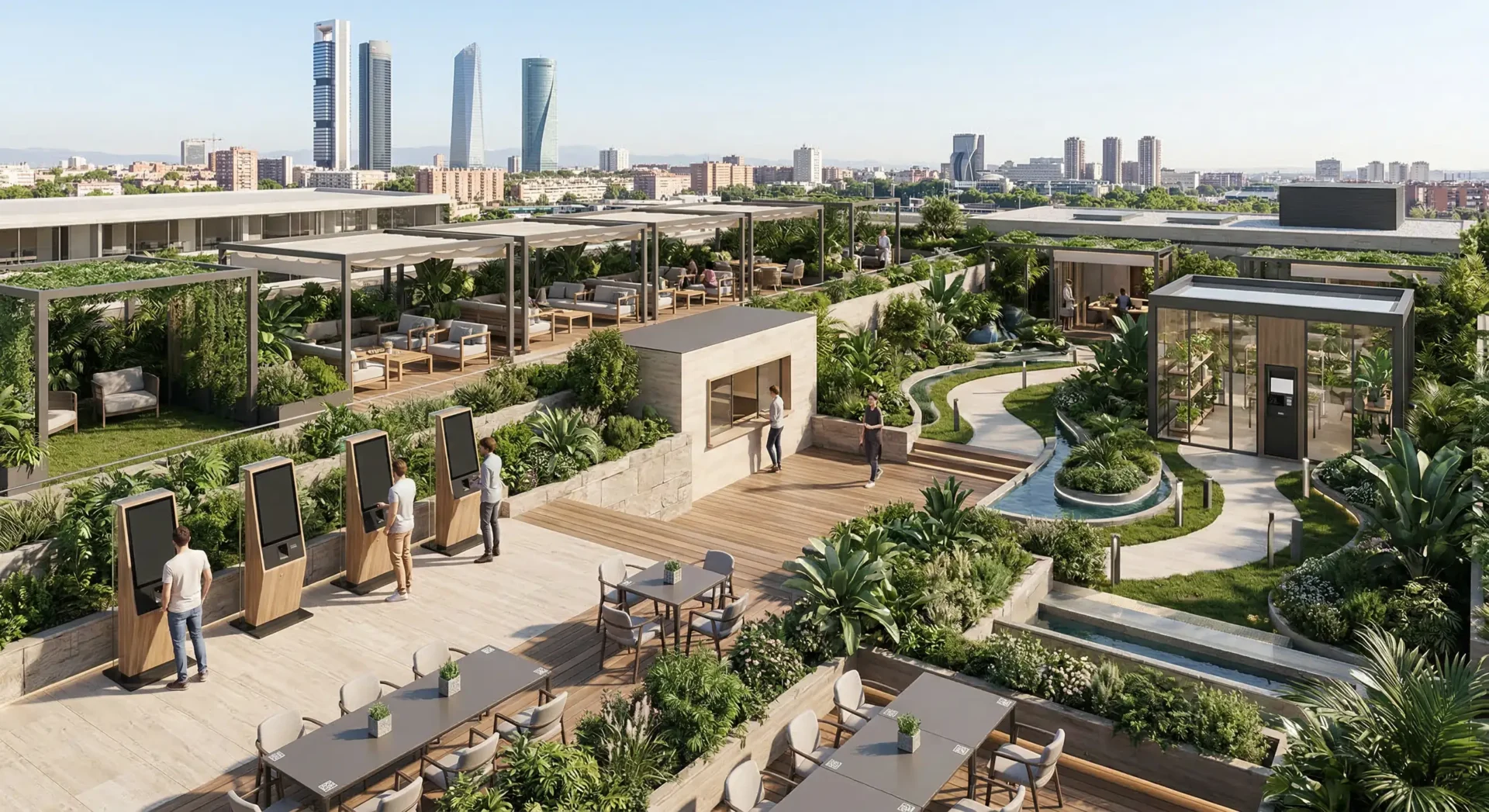 Diseño de Terrazas y Jardines Comerciales que Aumenta el Revenue sin Más Personal (Madrid 2026)