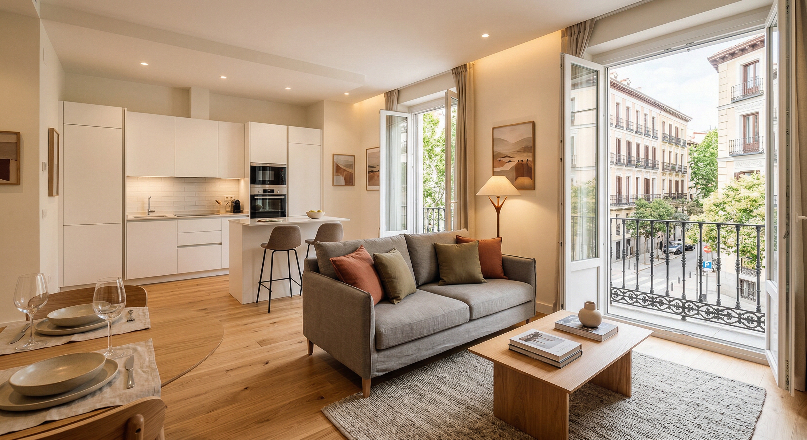 Renovation for Airbnb and Premium Rentals in Madrid: How to Design for Return