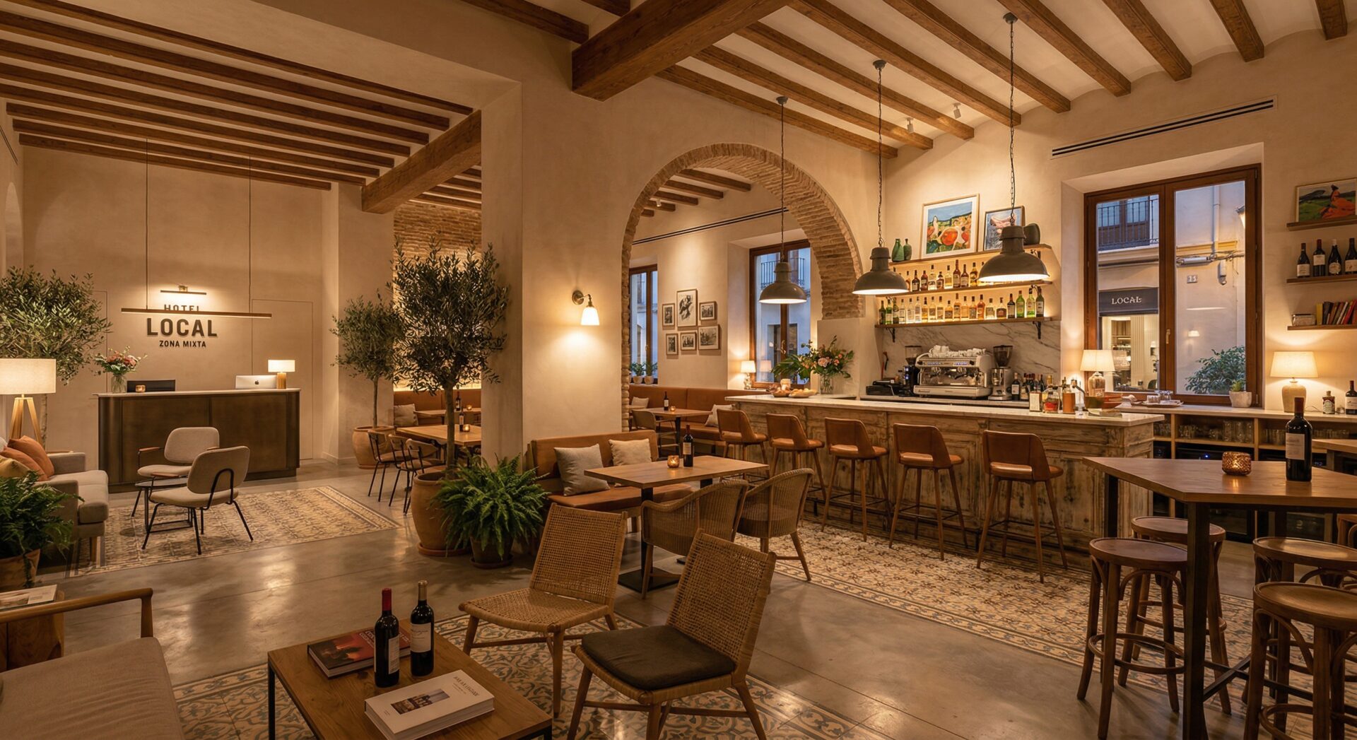 The Space That Doesn't Close to the Premises When the Hotel Closes: How to Design Mixed-Use Zones