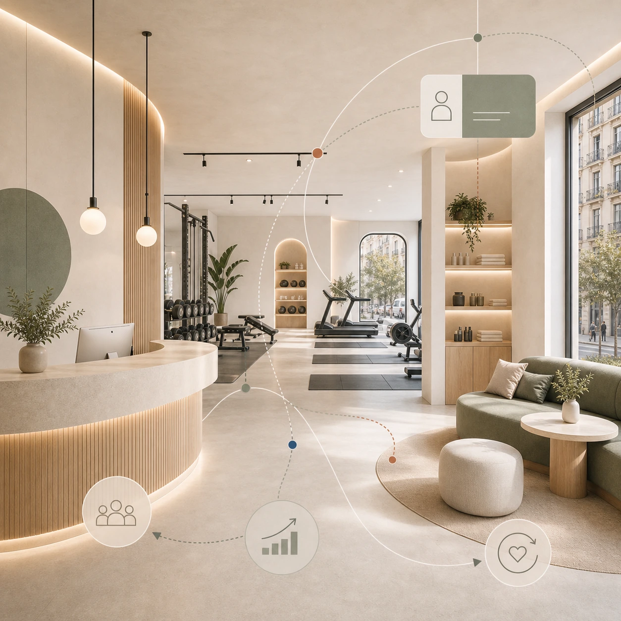 Boutique gym design that justifies €180/month (and has a waiting list)