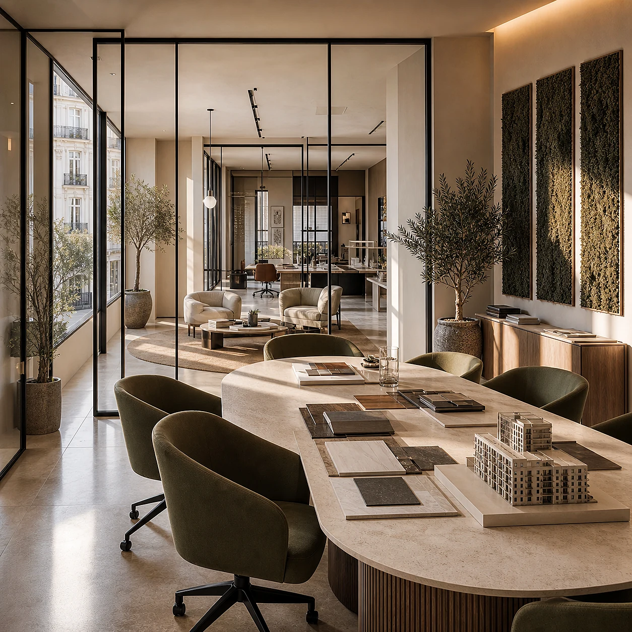 Office Design for Consulting and Real Estate Agencies in Madrid