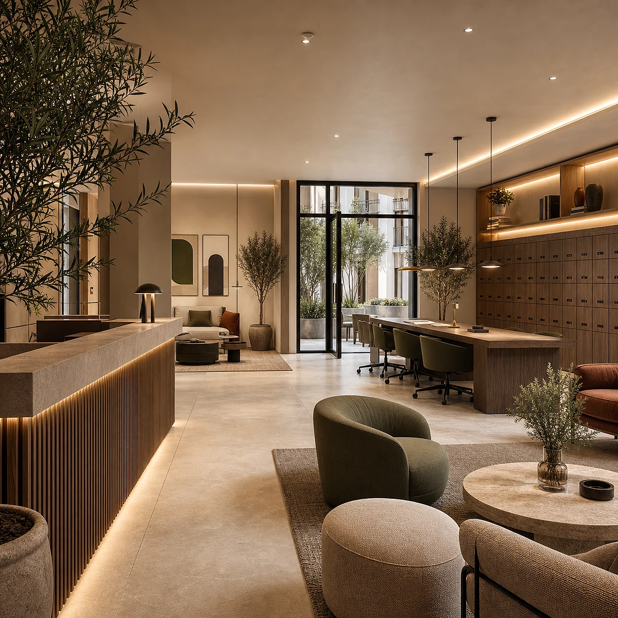 Interior Design for BTR Assets and Residential Rental in Madrid