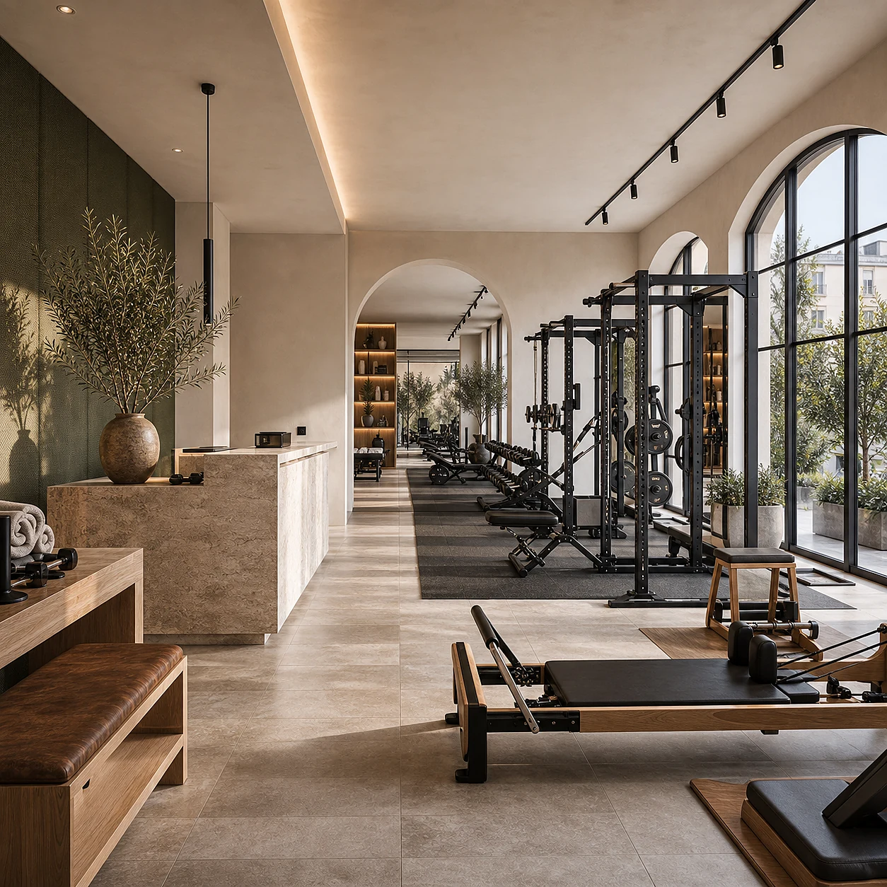 Design of Boutique Gyms and Fitness Centers in Madrid