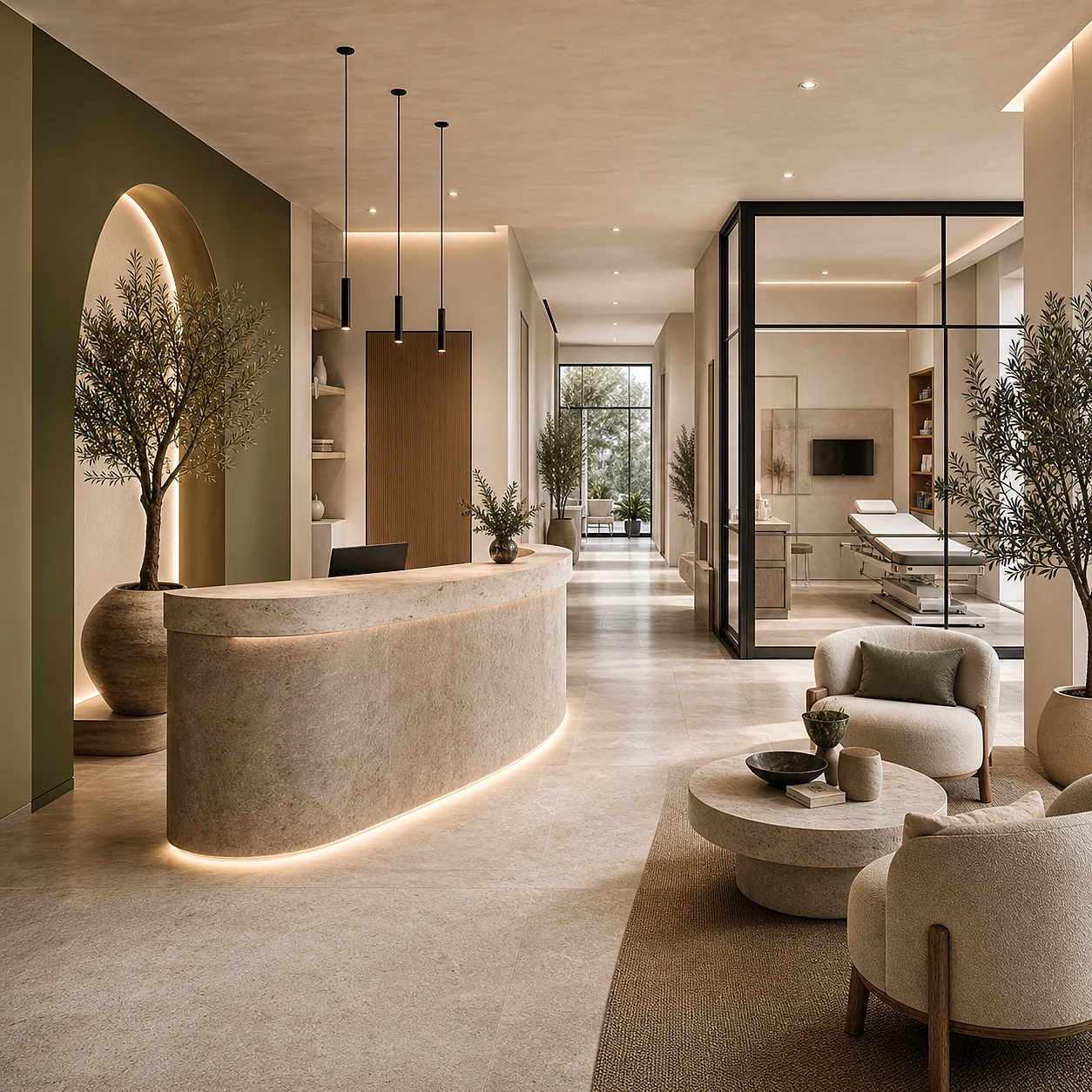 Design of Clinics and Medical Centers in Madrid