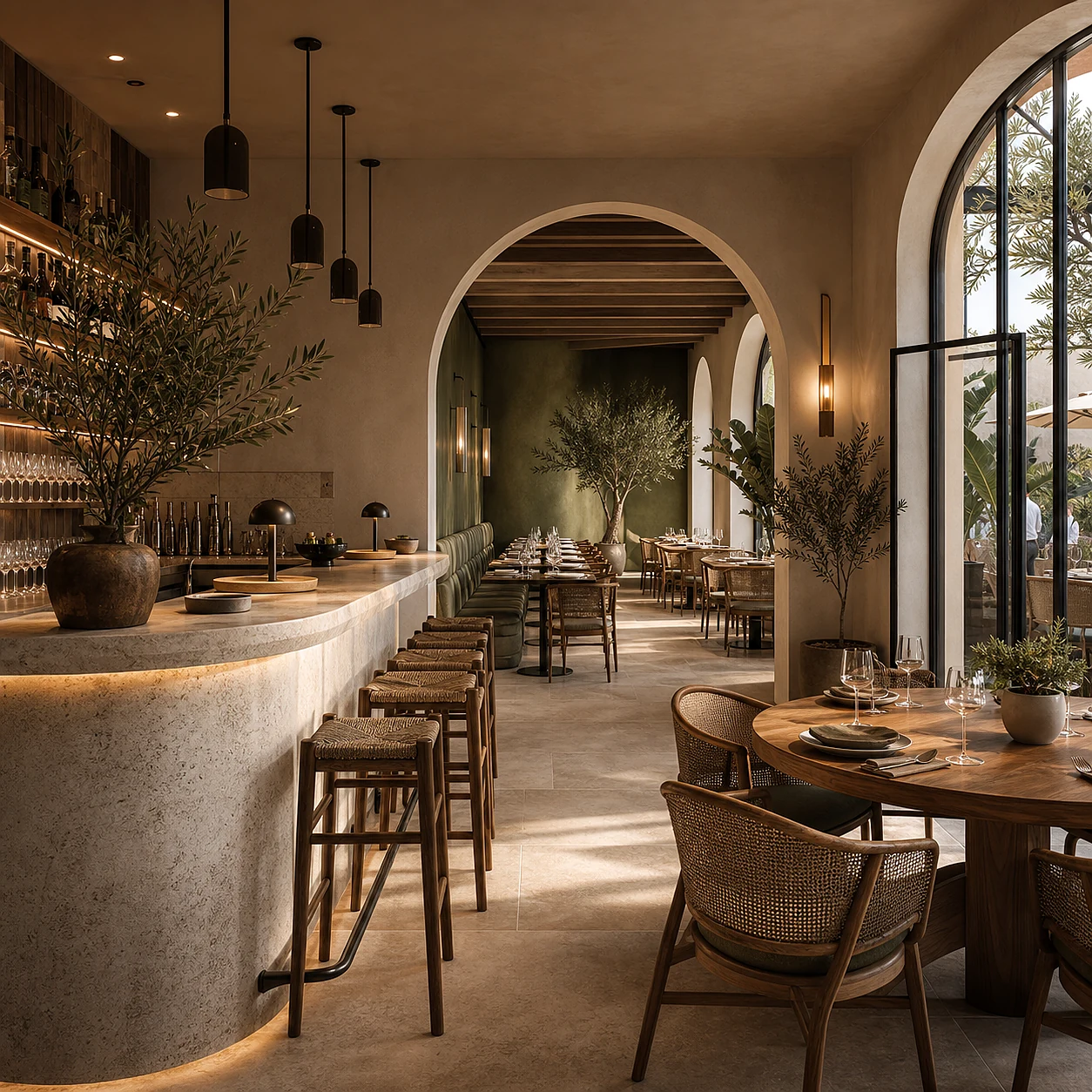 Restaurant and Bar Design in Madrid